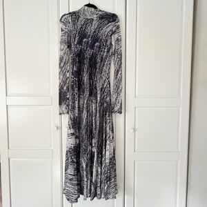Proenza schoulder Gemma Printed Tulle Jersey Dress